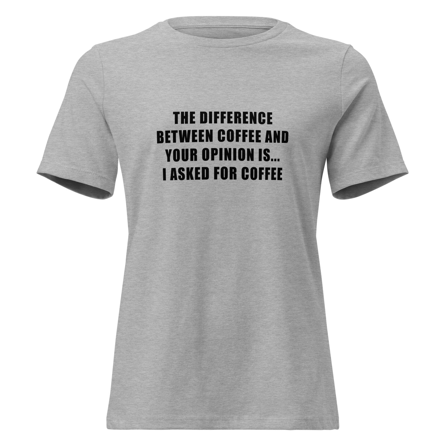 Difference Between Coffee and Your Opinion
