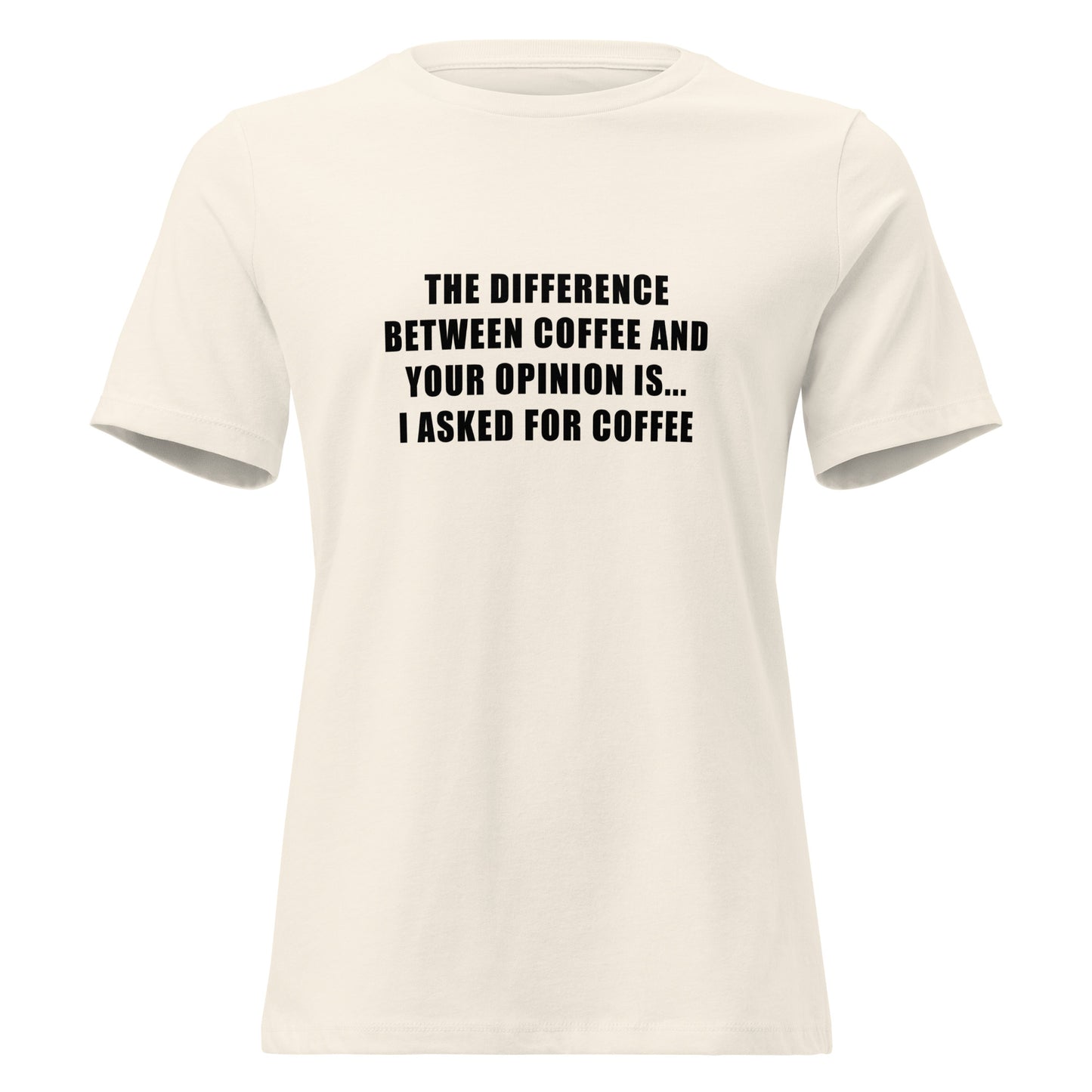 Difference Between Coffee and Your Opinion
