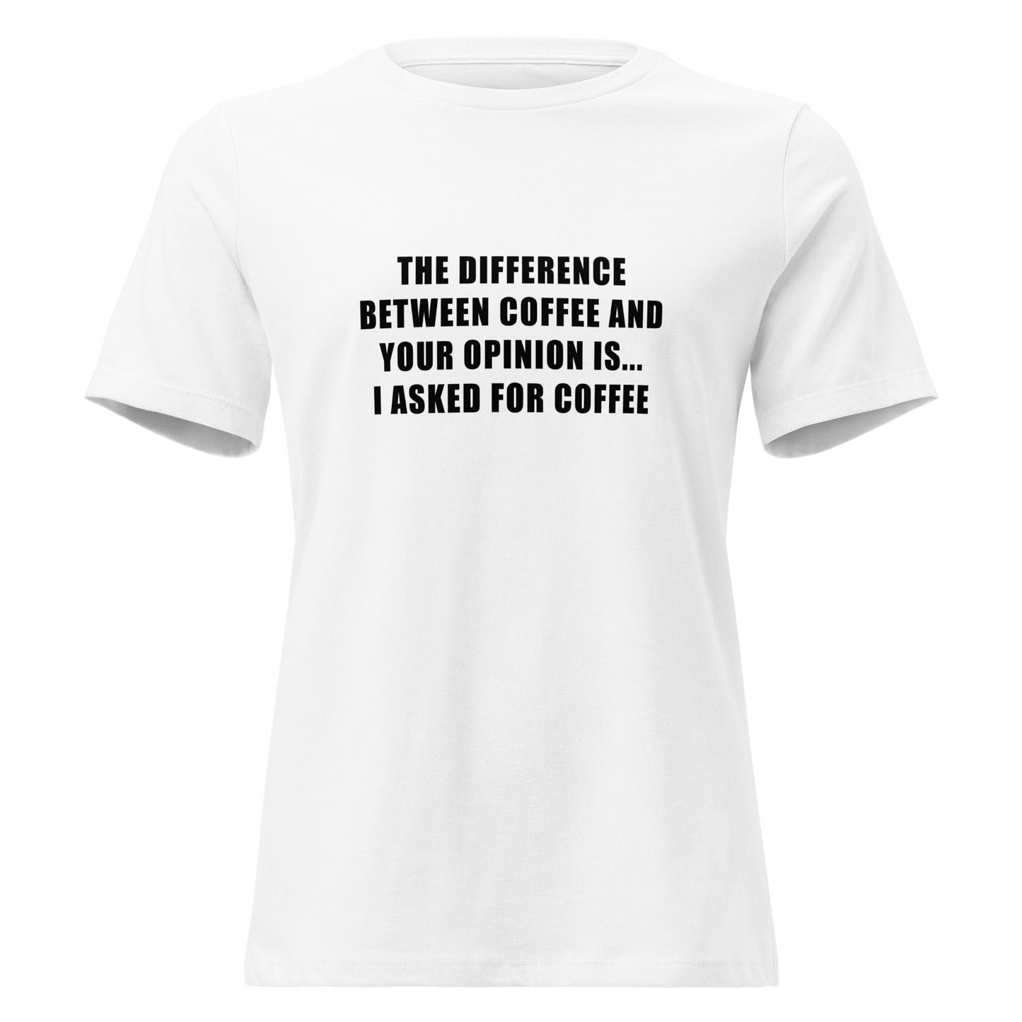 Difference Between Coffee and Your Opinion
